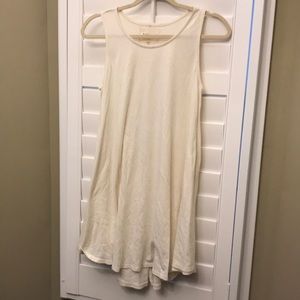 Super cute off white sun dress